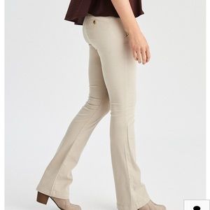 American Eagle Outfitters | Pants u0026 Jumpsuits | American Eagle Kick Bootcut  Khaki Pant In Stone | Poshmark